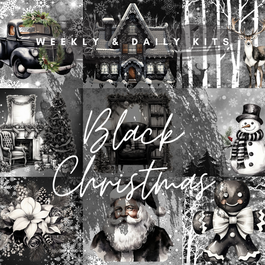 Daily & Weekly Kit / Black Christmas