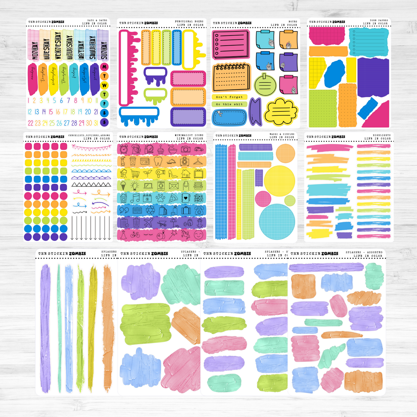 Weekly Kit Add-Ons / Life In Color