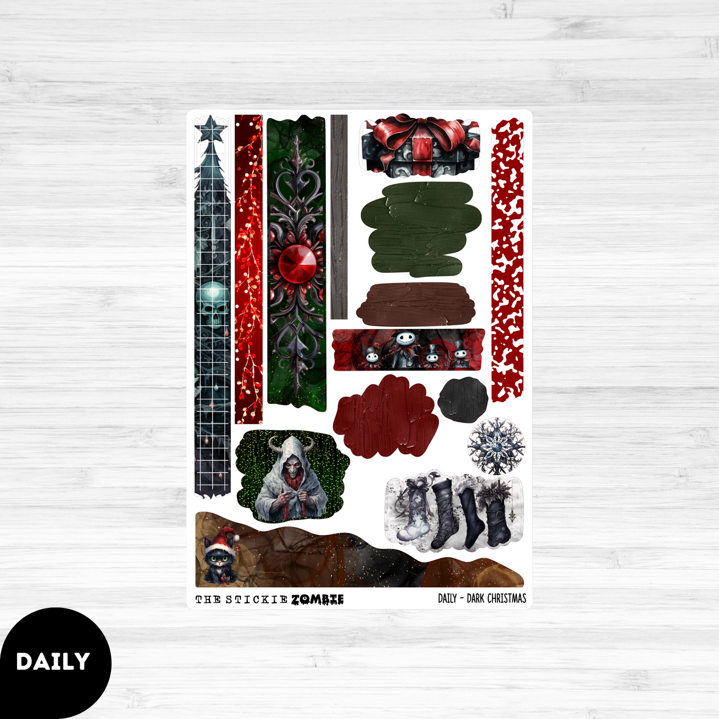 Daily & Weekly Kit / Dark Christmas