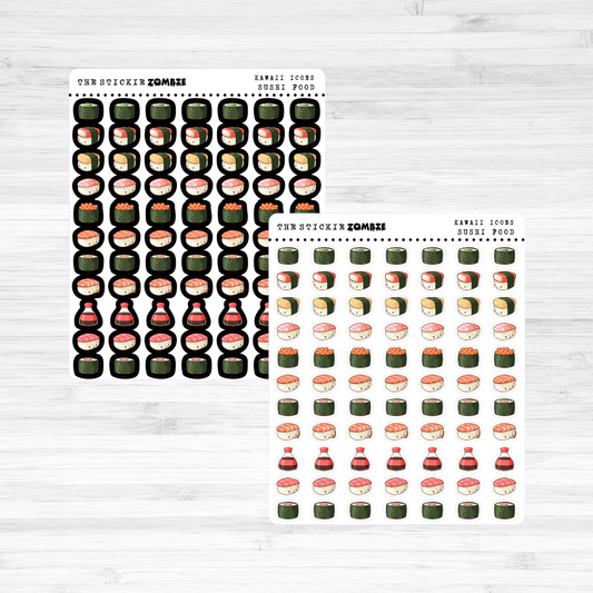Icons / Kawaii / Food: Sushi
