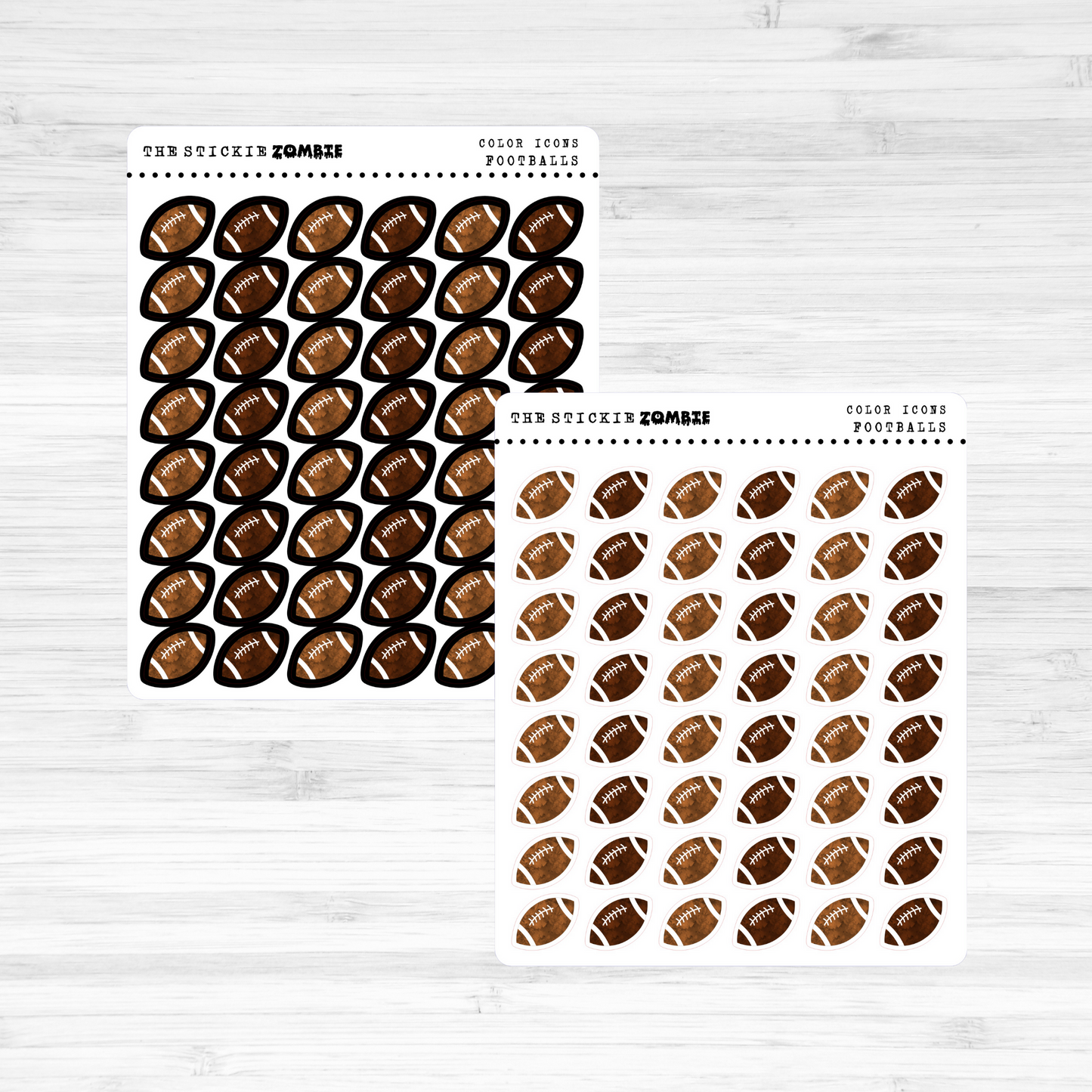Icons / Color / Footballs (Brown)