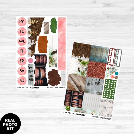 Real Photo Weekly Kit / Shabby Garden Chic