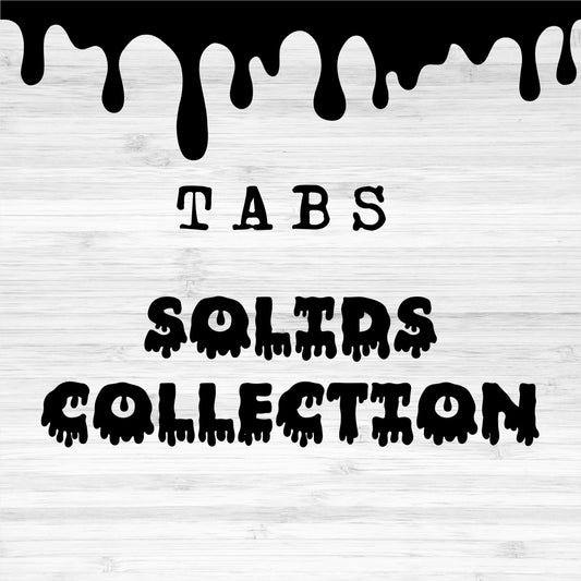 Tabs / Solids Collection / 6 Colorways