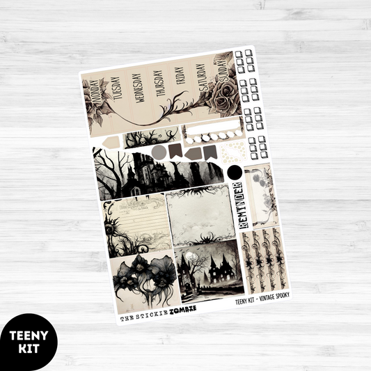 Teeny Vertical Kit / Vintage Spooky
