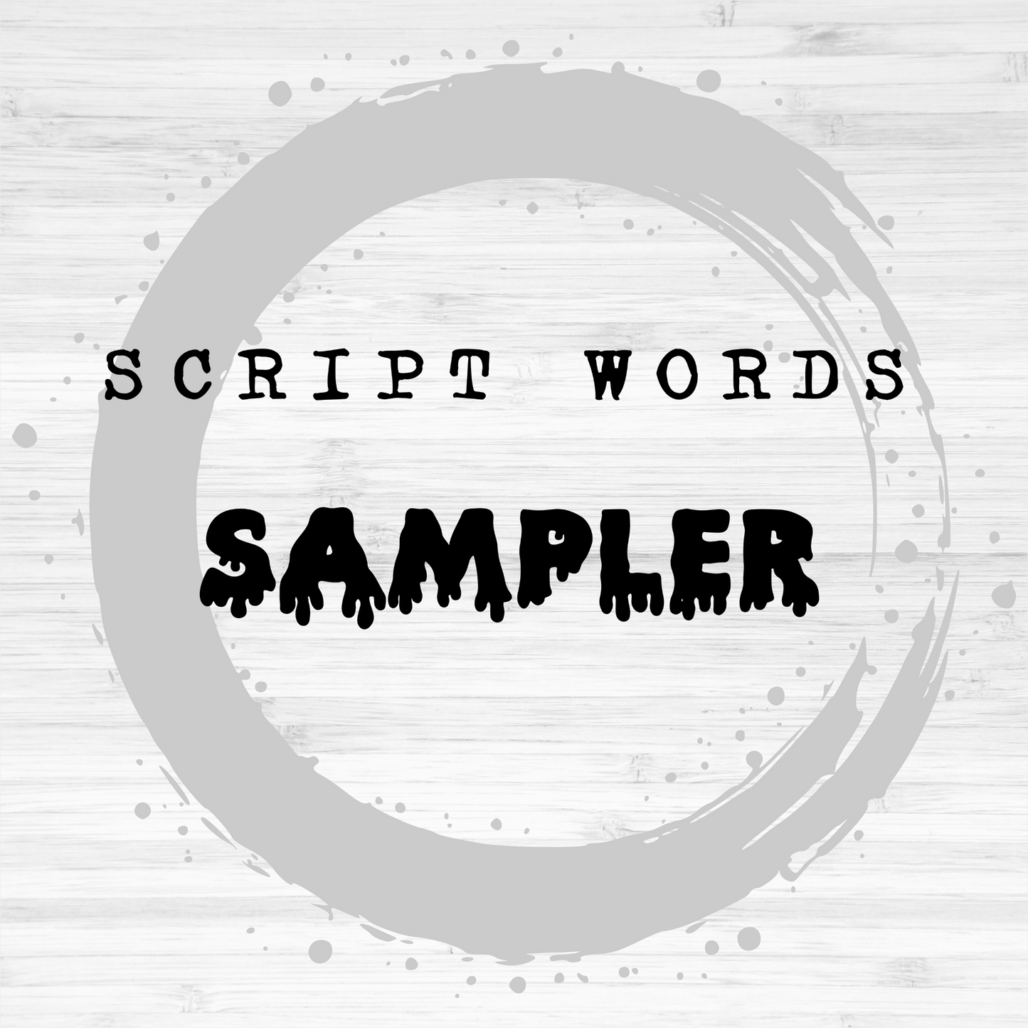 Script Words / Samplers