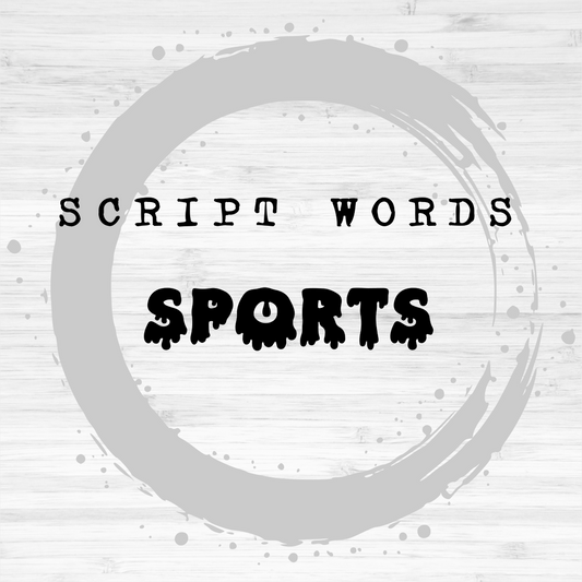 Script Words / Sports