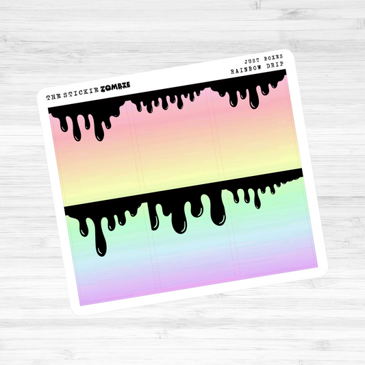 Deco / Just Boxes / Drip Rainbow Gradient