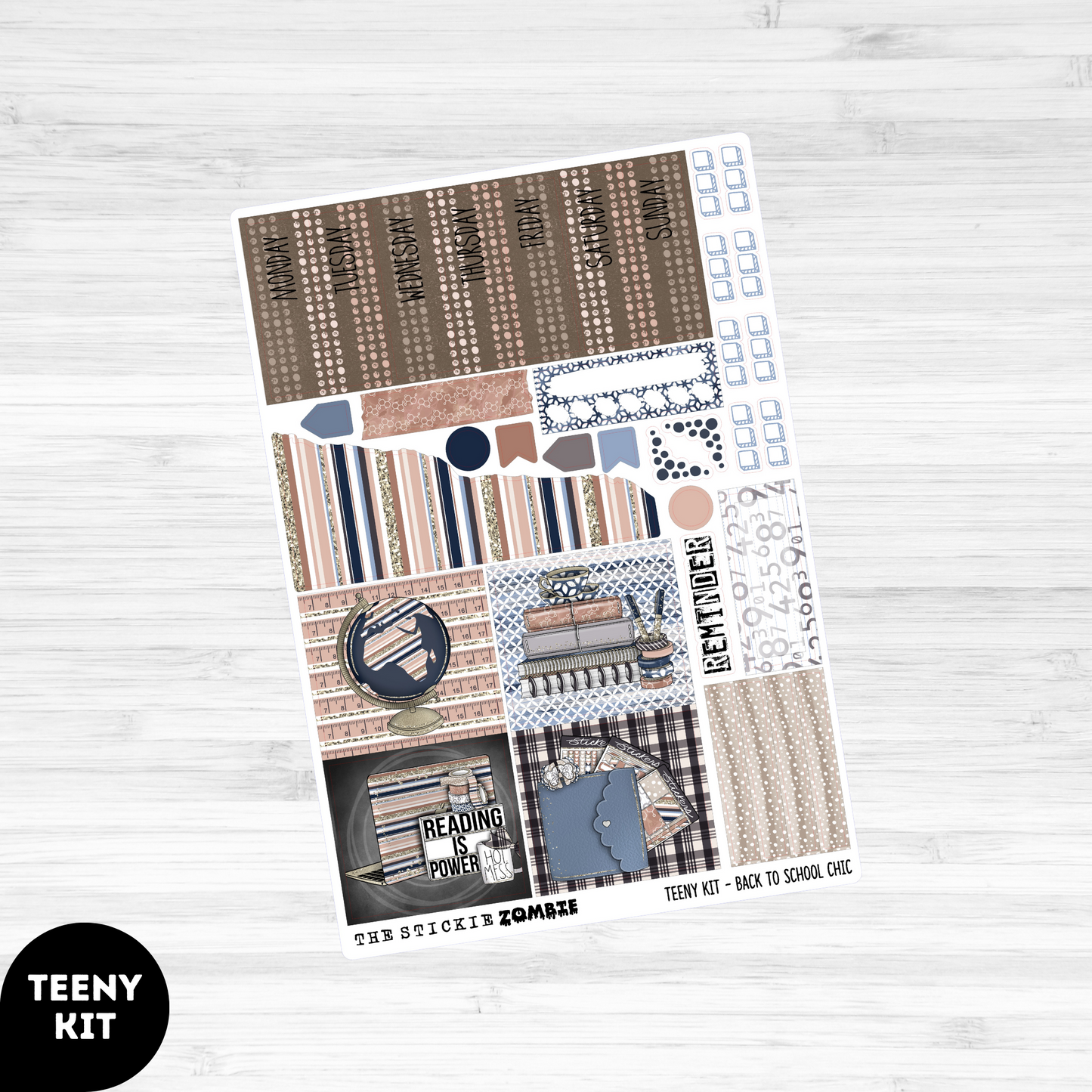 Teeny Vertical Kit / Back To School Chic