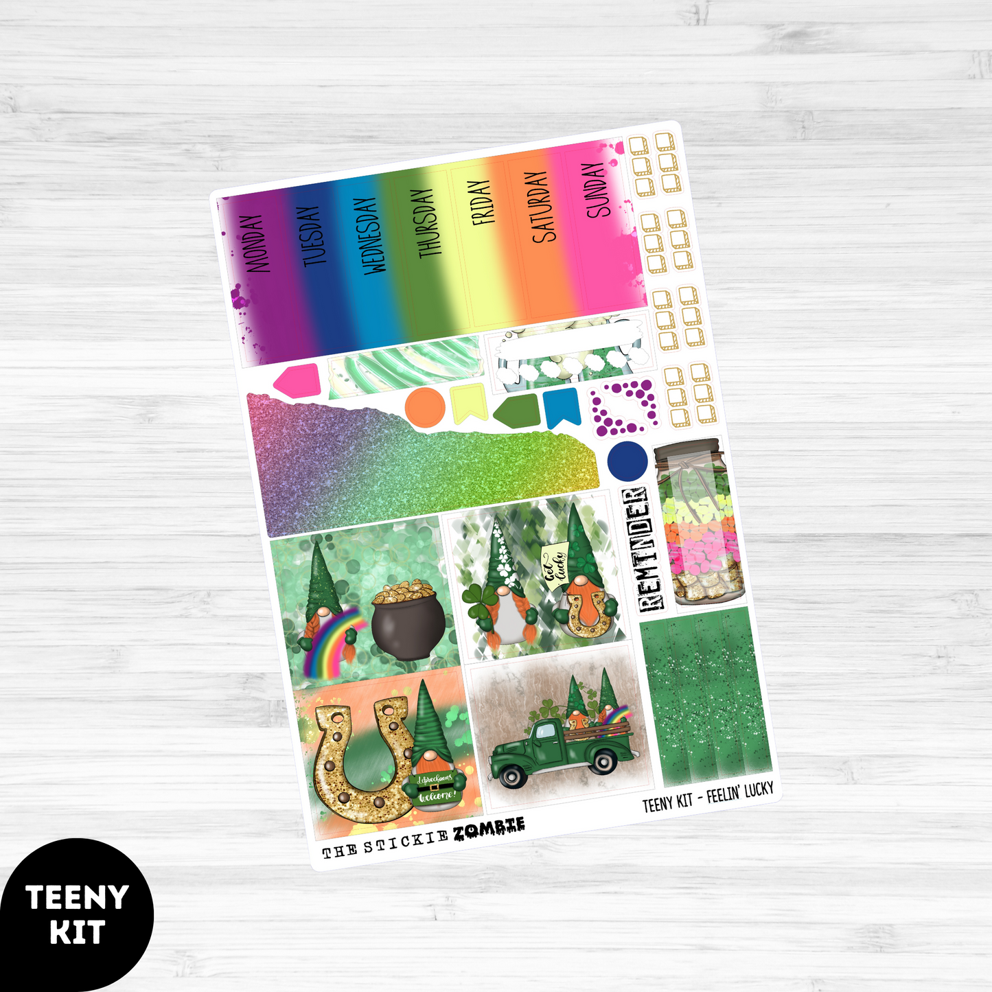 Teeny Vertical Kit / Feelin' Lucky