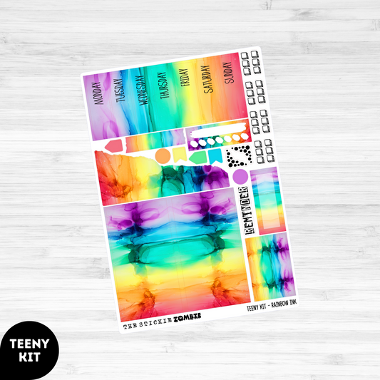 Teeny Vertical Kit / Rainbow Ink