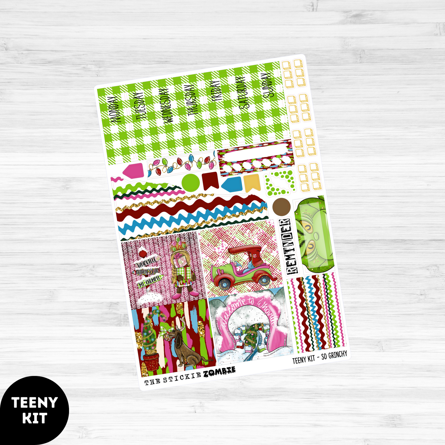 Teeny Vertical Kit / So Grinchy