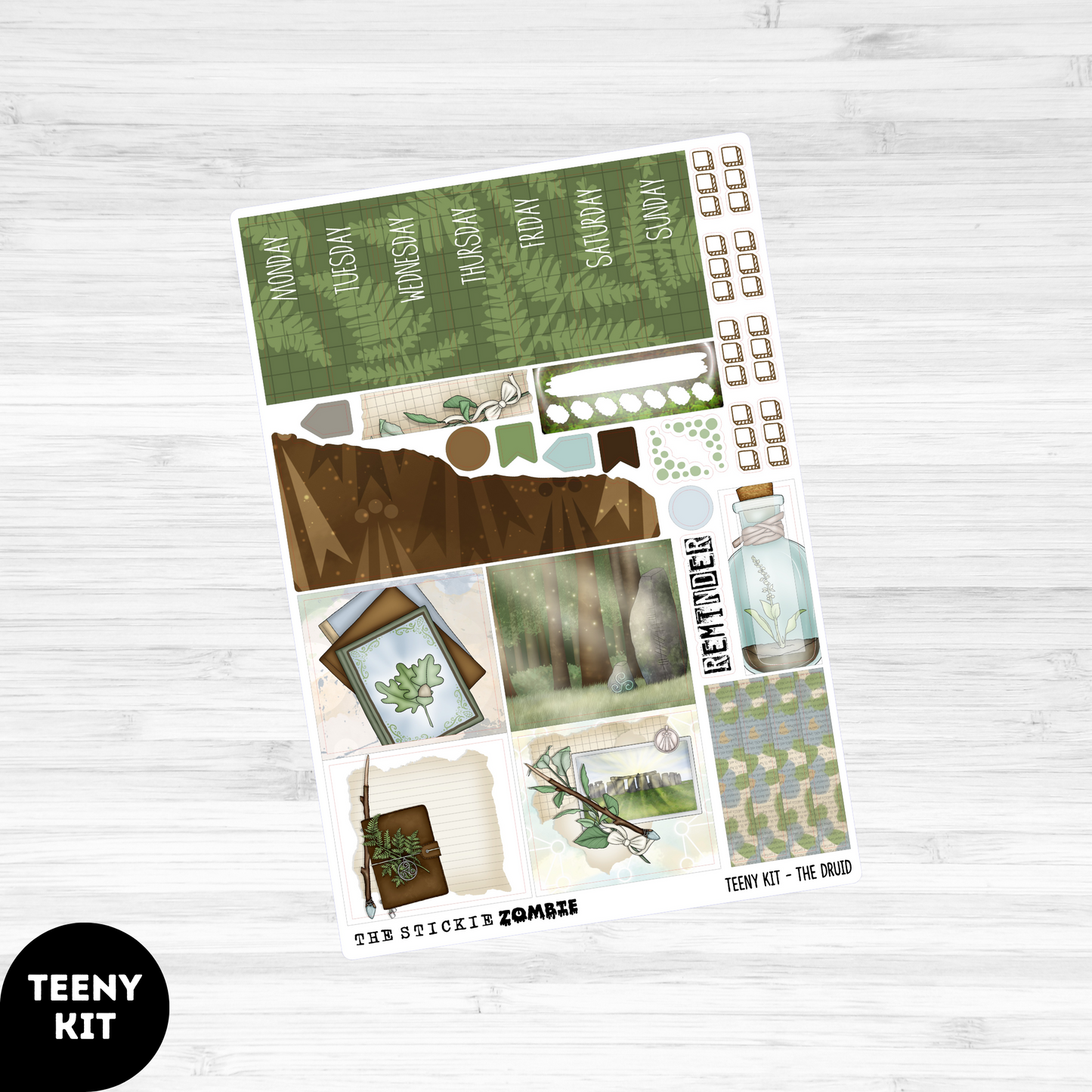 Teeny Vertical Kit / The Druid