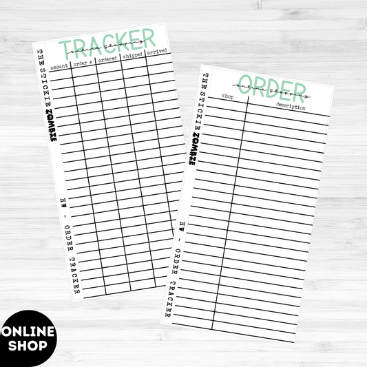 Tracker / Full Page / Online Shopping