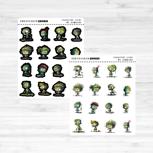 Icons / Character / Chibi Zombies